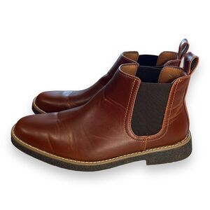 DEER STAGS Mens Brown Goring Rockland Round Toe Chelsea 9‎ M